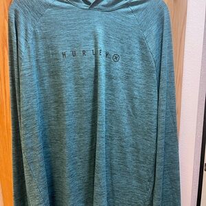 Blue Long Sleeve Top